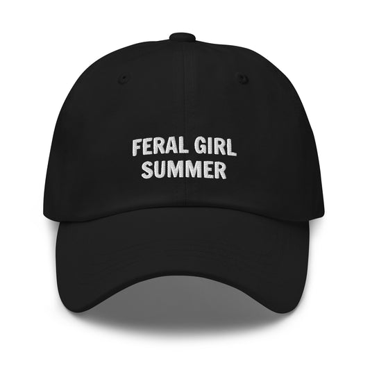 Feral Girl Summer Dad Hat