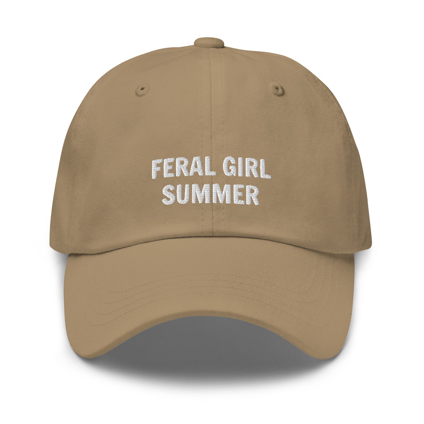 Feral Girl Summer Dad Hat