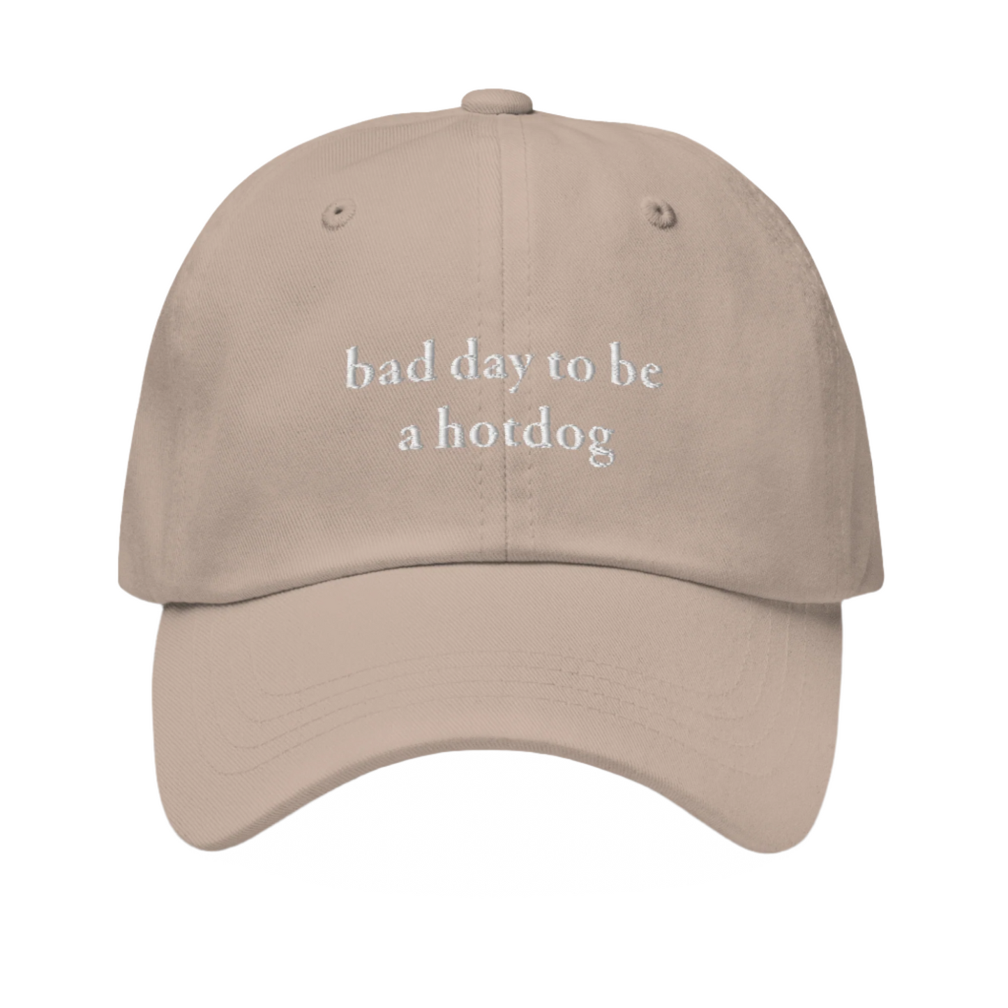 Bad Day To Be A Hotdog Dad Hat