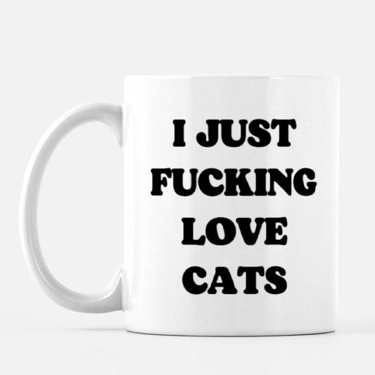 Fucking Love Cats Mug