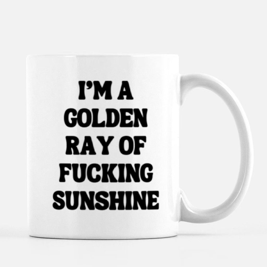 Golden Ray Of Sunshine Mug