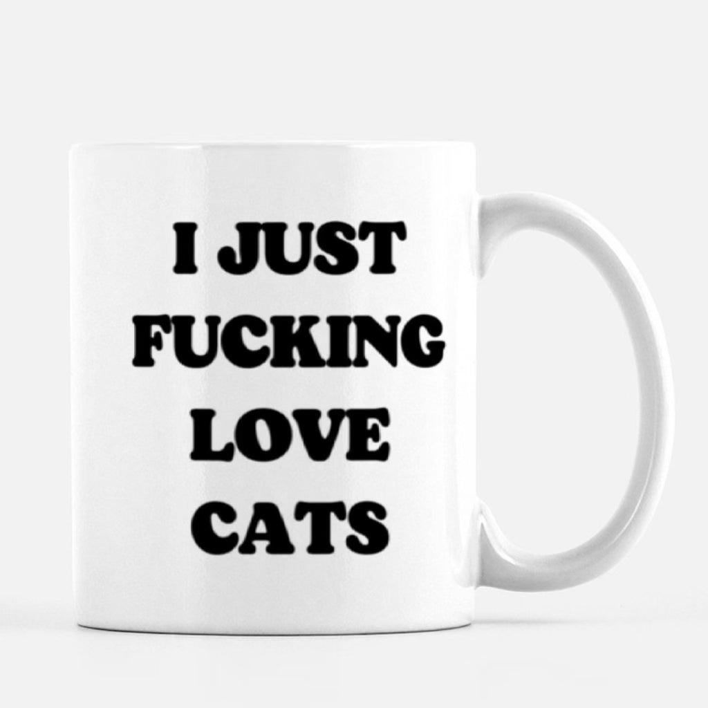 Fucking Love Cats Mug