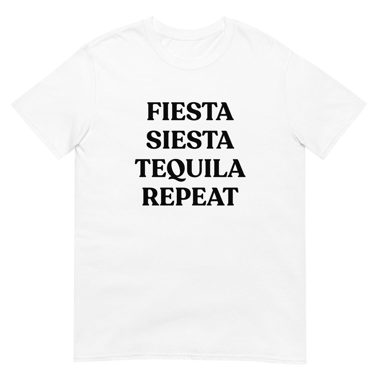 Fiesta Siesta Tequila Repeat Unisex Tee